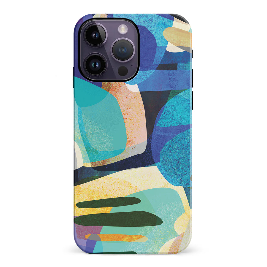 iPhone 14 Pro Max Expressive Energy Abstract Phone Case
