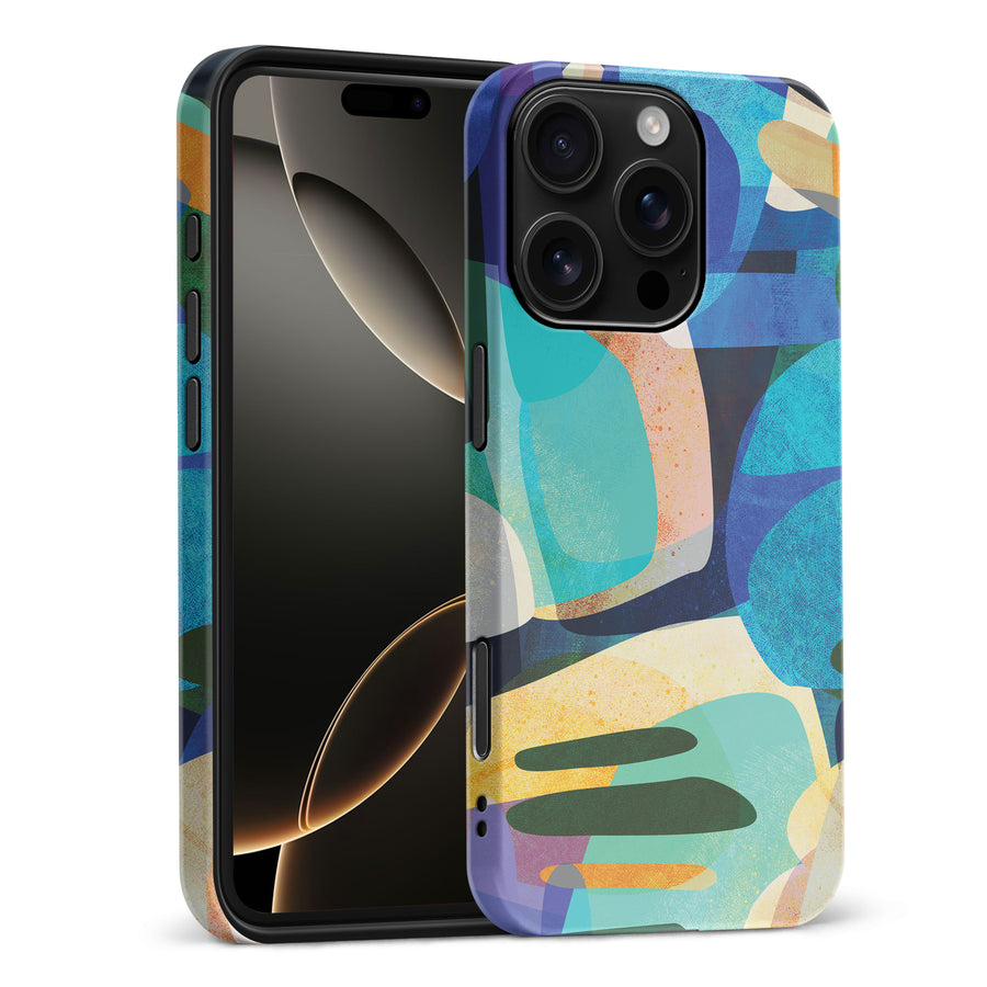 iPhone 16 Pro Max Expressive Energy Abstract Phone Case