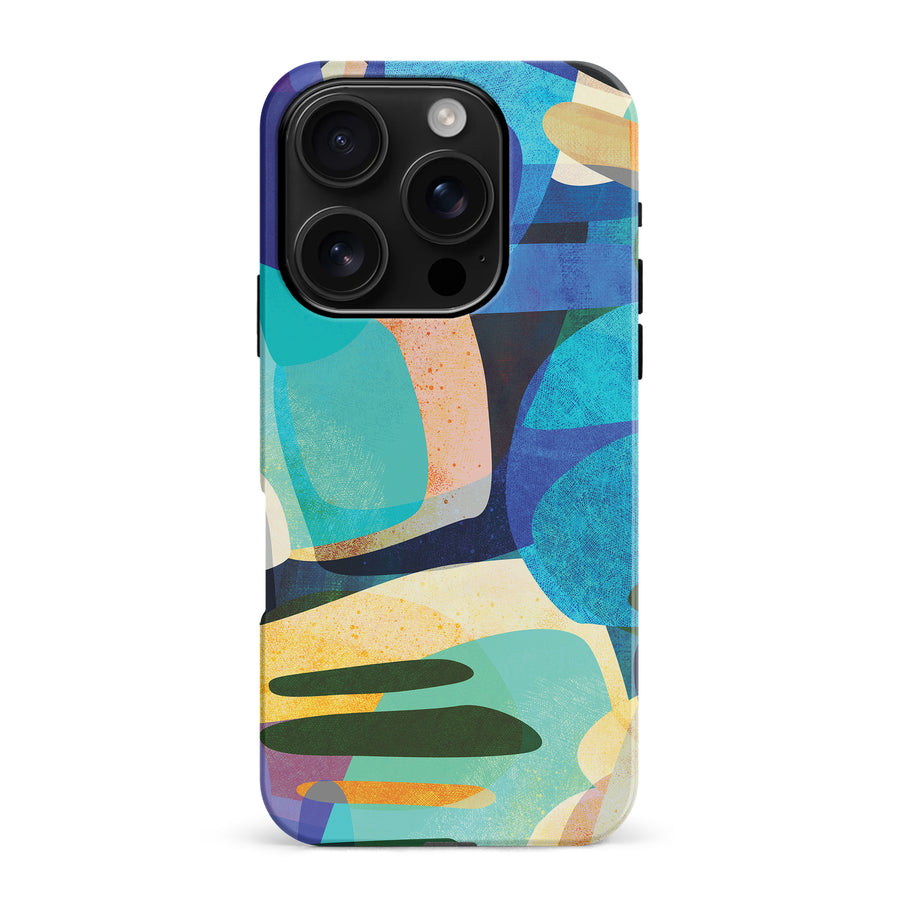 iPhone 16 Pro Max Expressive Energy Abstract Phone Case