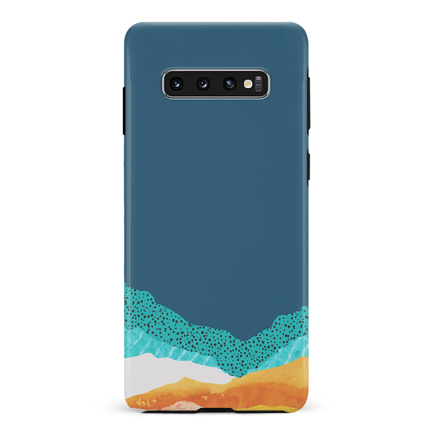Samsung Galaxy S10 Enigmatic Illusion Abstract Phone Case