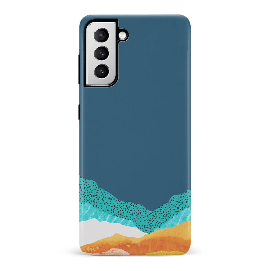 Samsung Galaxy S21 Enigmatic Illusion Abstract Phone Case