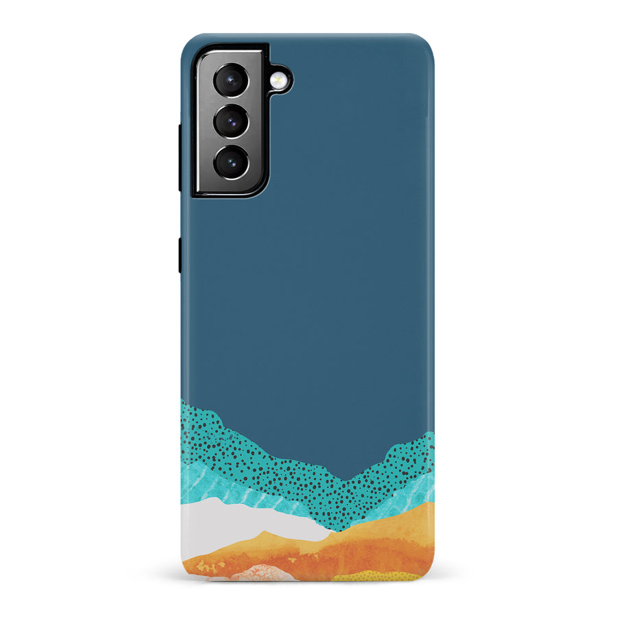 Samsung Galaxy S21 Plus Enigmatic Illusion Abstract Phone Case