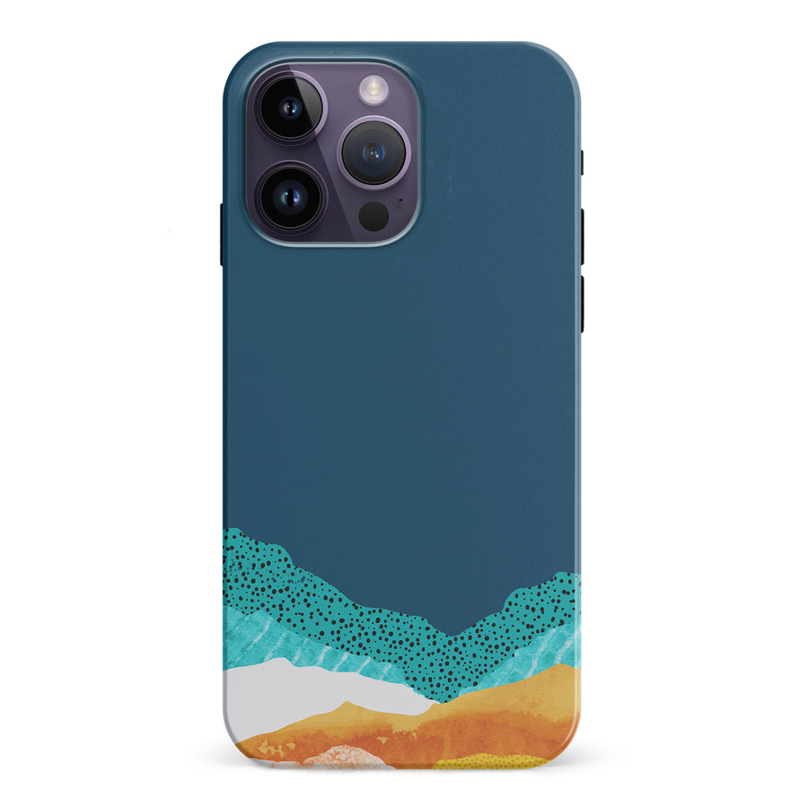 iPhone 15 Pro Enigmatic Illusion Abstract Phone Case