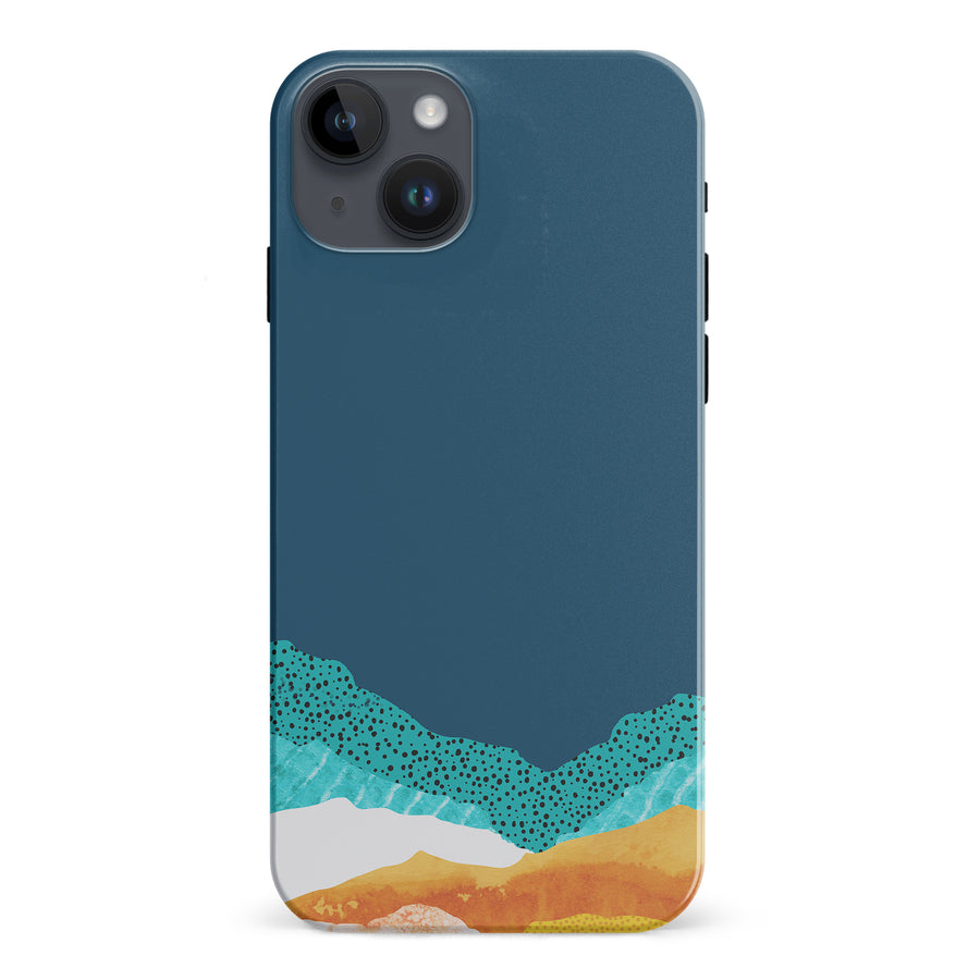 iPhone 15 Plus Enigmatic Illusion Abstract Phone Case