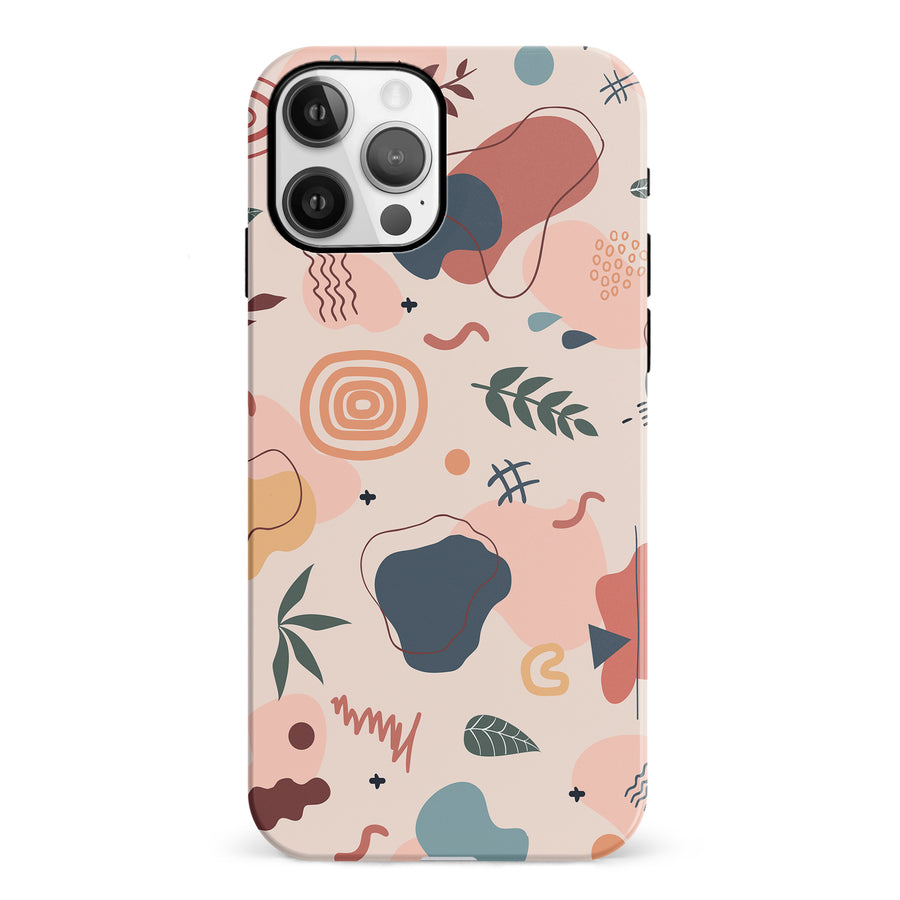 iPhone 12 Ethereal Essence Abstract Phone Case