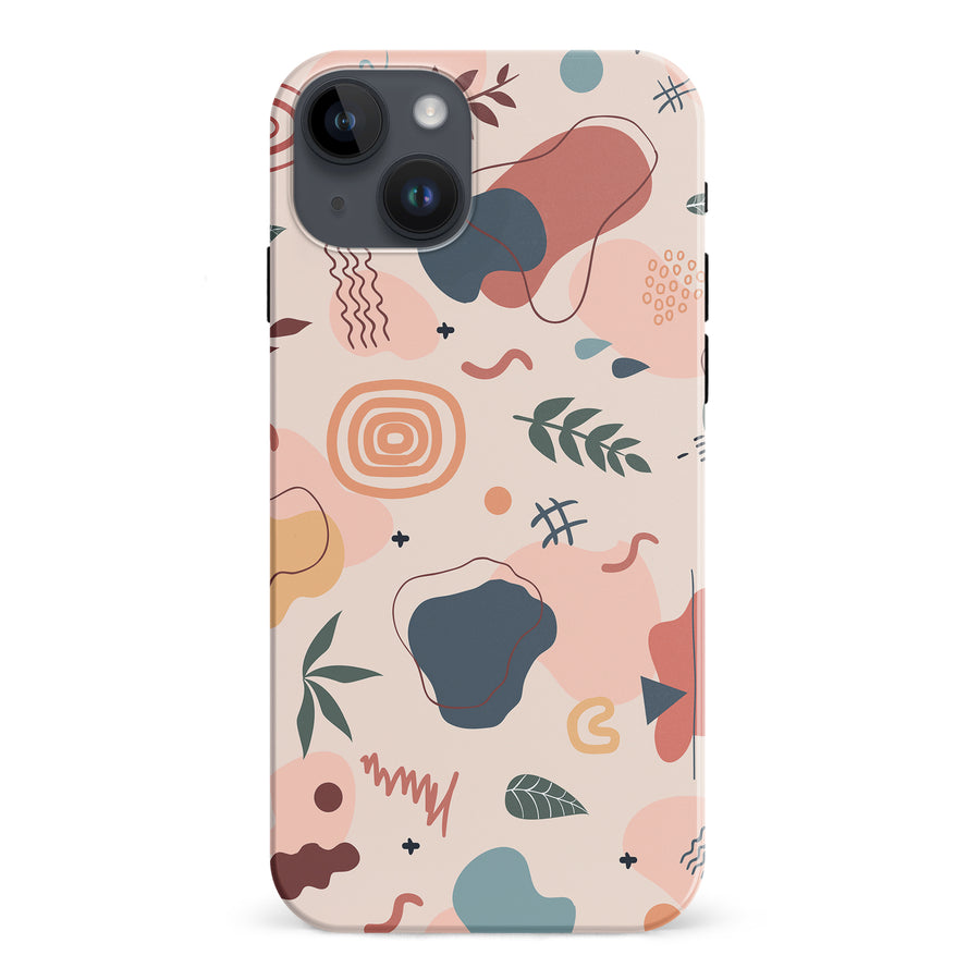 iPhone 15 Plus Ethereal Essence Abstract Phone Case