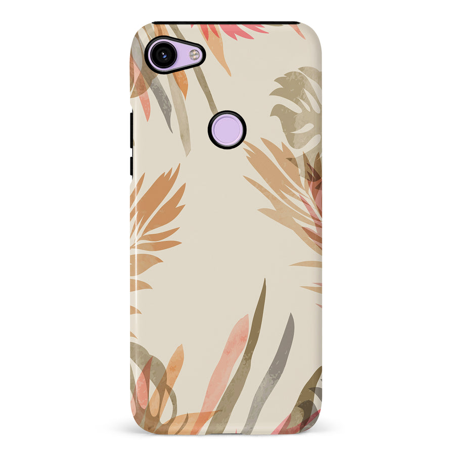 Google Pixel 3 Abstract Floral Touch Phone Case