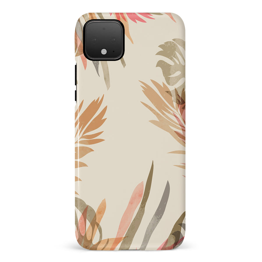 Google Pixel 4 Abstract Floral Touch Phone Case