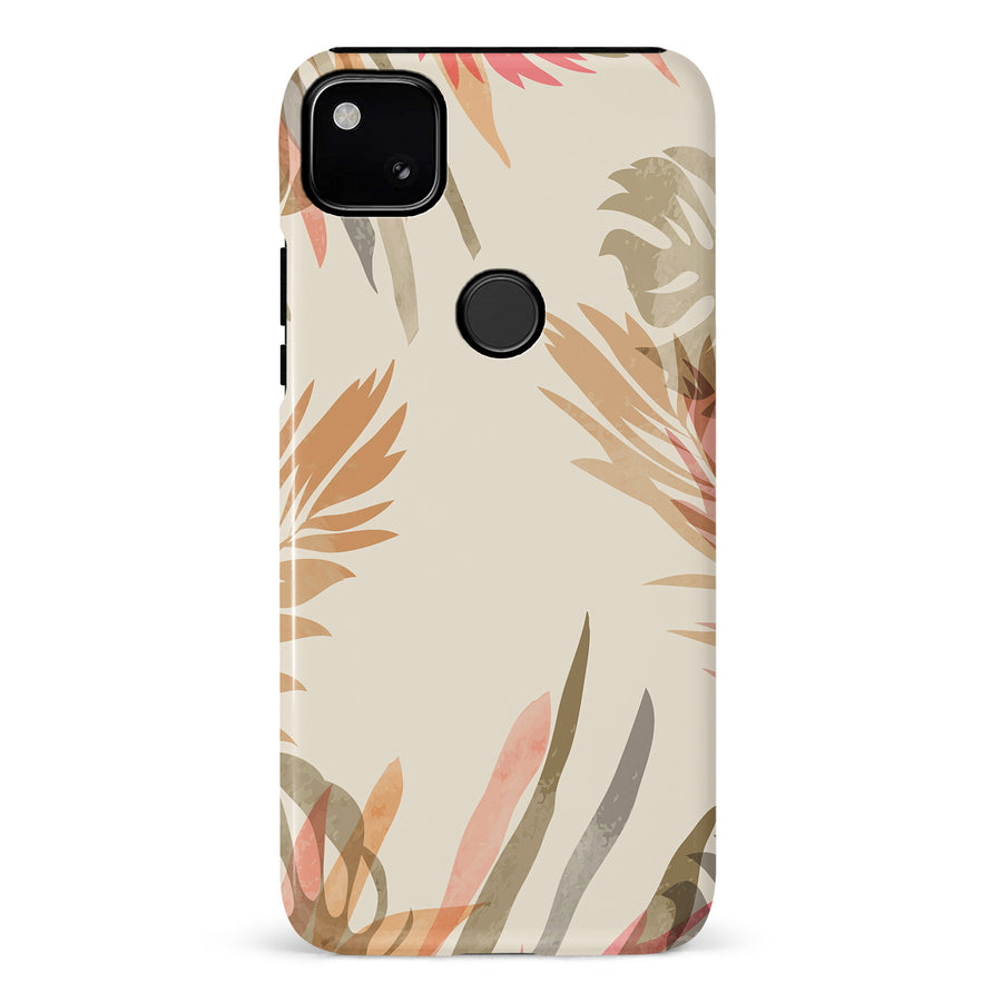 Google Pixel 4A Abstract Floral Touch Phone Case