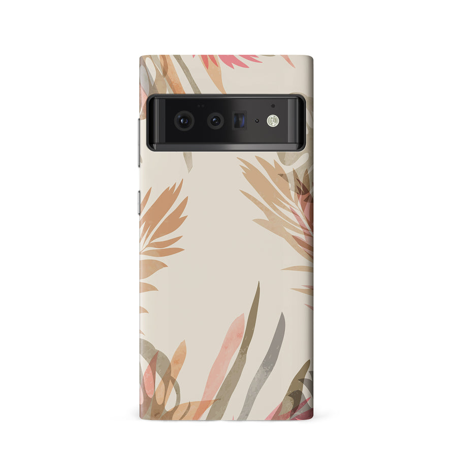 Google Pixel 6 Abstract Floral Touch Phone Case
