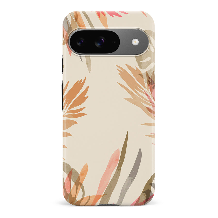 Google Pixel 9 Abstract Floral Touch Phone Case