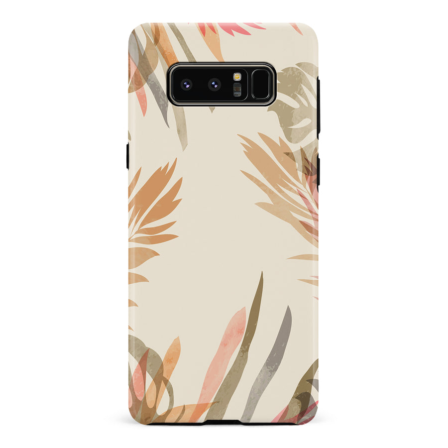 Samsung Galaxy Note 8 Abstract Floral Touch Phone Case
