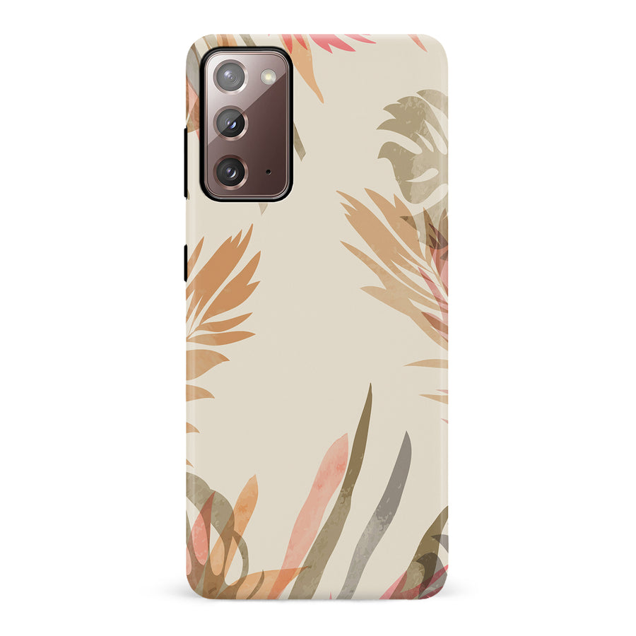 Samsung Galaxy Note 20 Abstract Floral Touch Phone Case