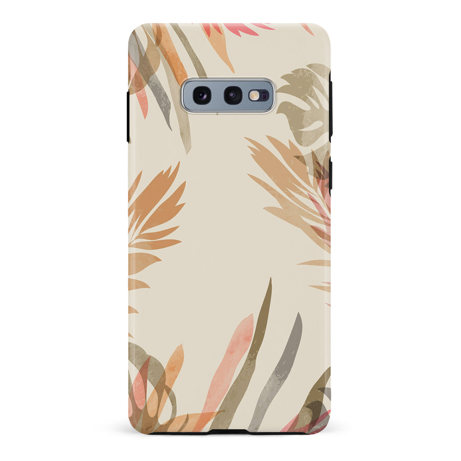 Samsung Galaxy S10e Abstract Floral Touch Phone Case