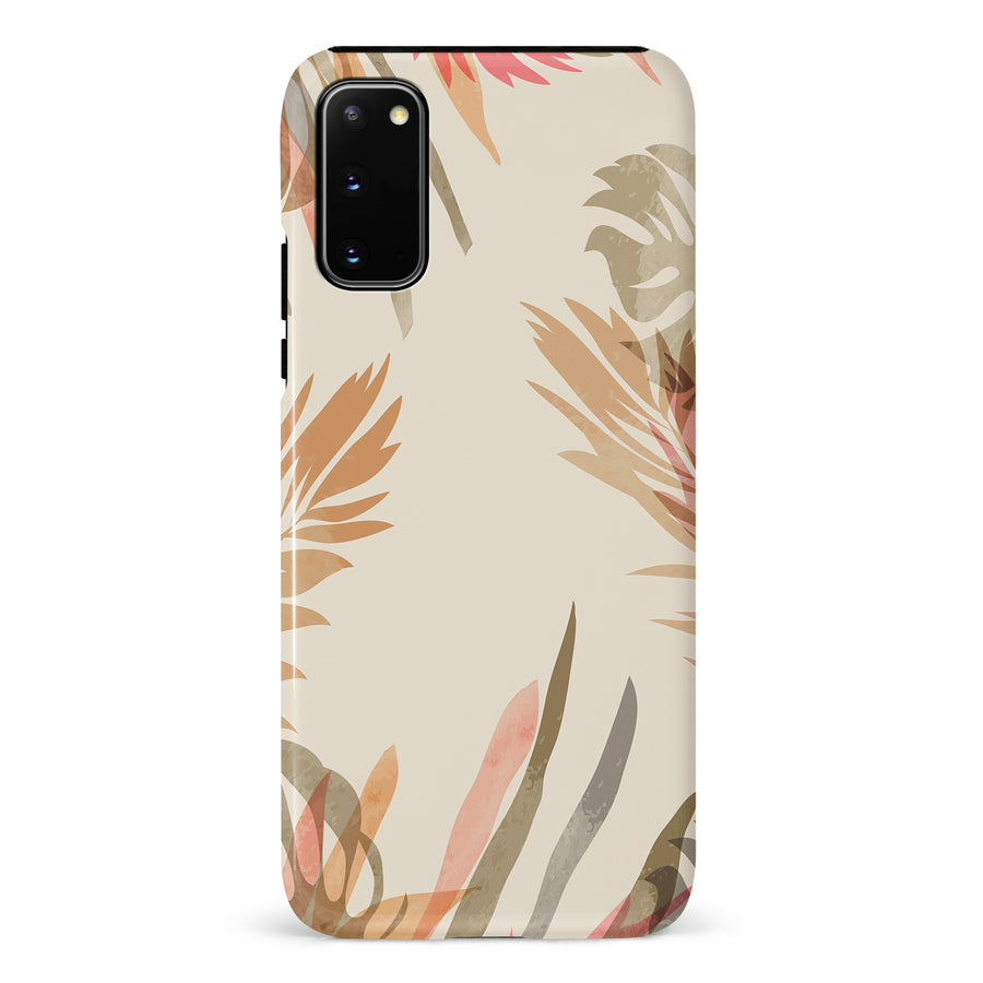 Samsung Galaxy S20 Abstract Floral Touch Phone Case