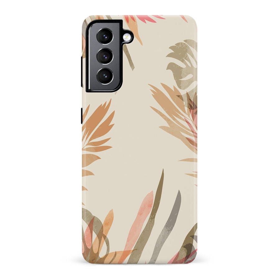 Samsung Galaxy S22 Abstract Floral Touch Phone Case