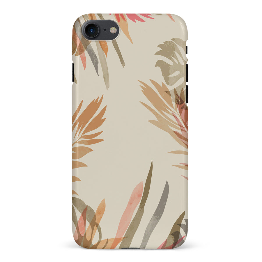 iPhone 7/8/SE Abstract Floral Touch Phone Case