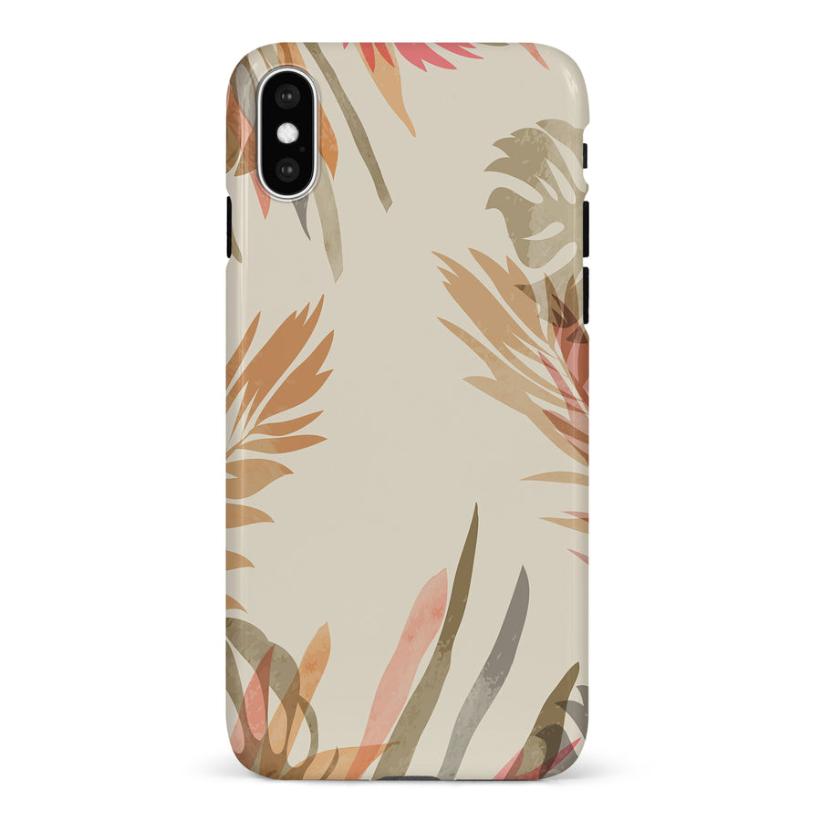iPhone X/XS Abstract Floral Touch Phone Case