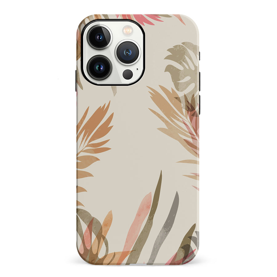 iPhone 13 Pro Abstract Floral Touch Phone Case