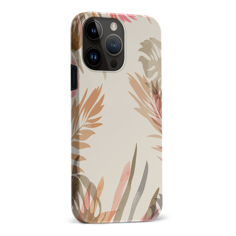 iPhone 15 Pro Max Abstract Floral Touch Phone Case