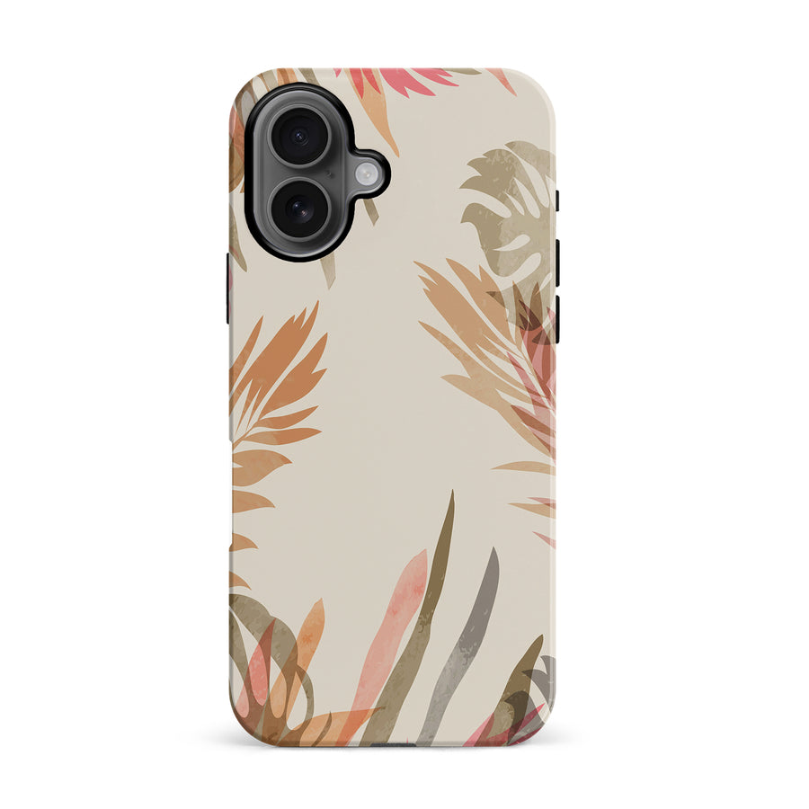 iPhone 16 Abstract Floral Touch Phone Case