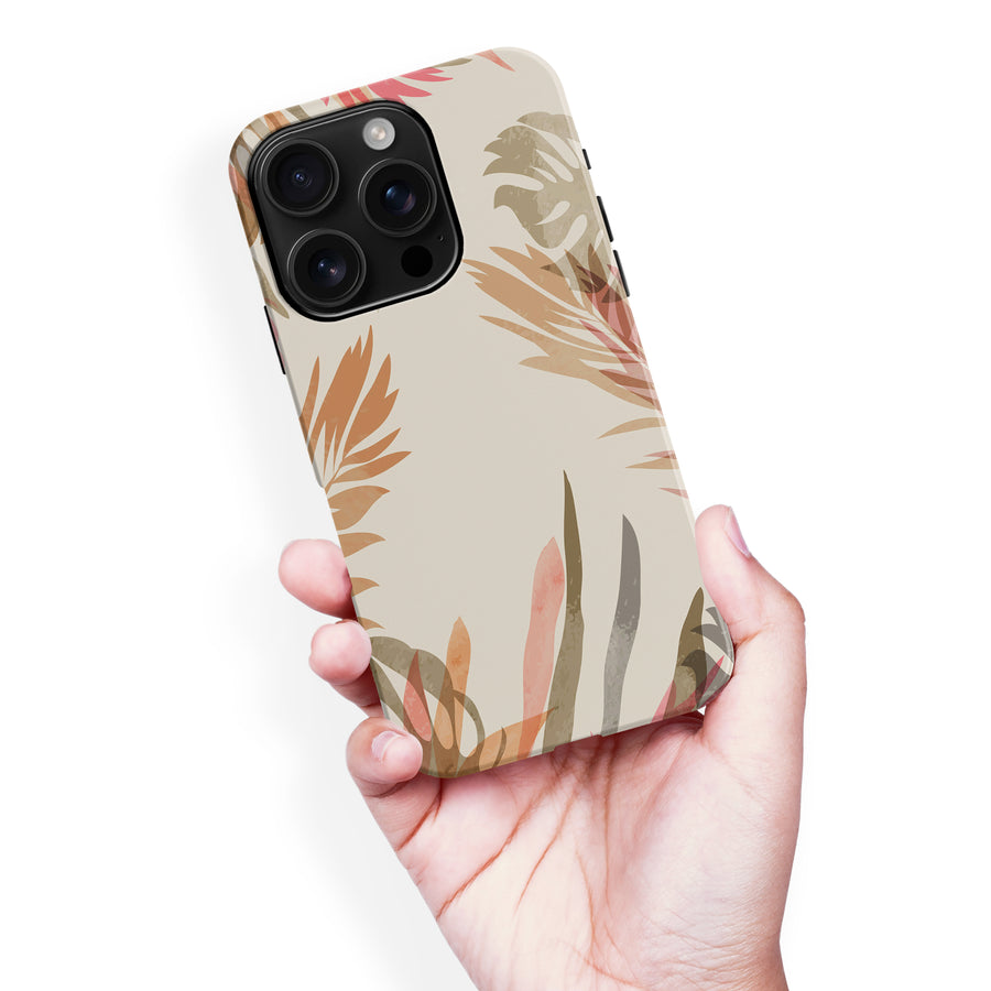 iPhone 16 Pro Max Abstract Floral Touch Phone Case