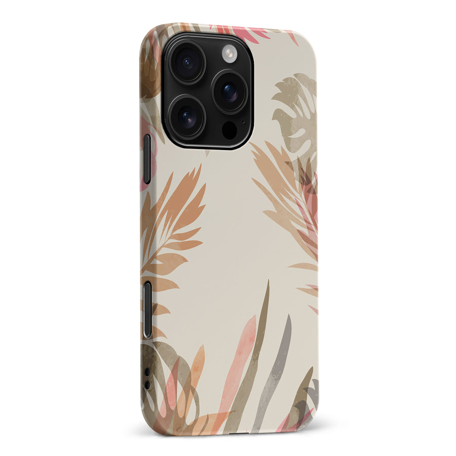 iPhone 16 Pro Max Abstract Floral Touch Phone Case