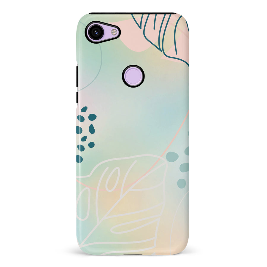 Google Pixel 3 Playful Lines Abstract Phone Case