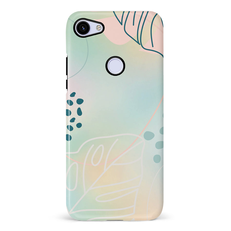 Google Pixel 3A Playful Lines Abstract Phone Case