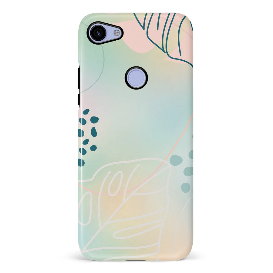 Google Pixel 3A XL Playful Lines Abstract Phone Case