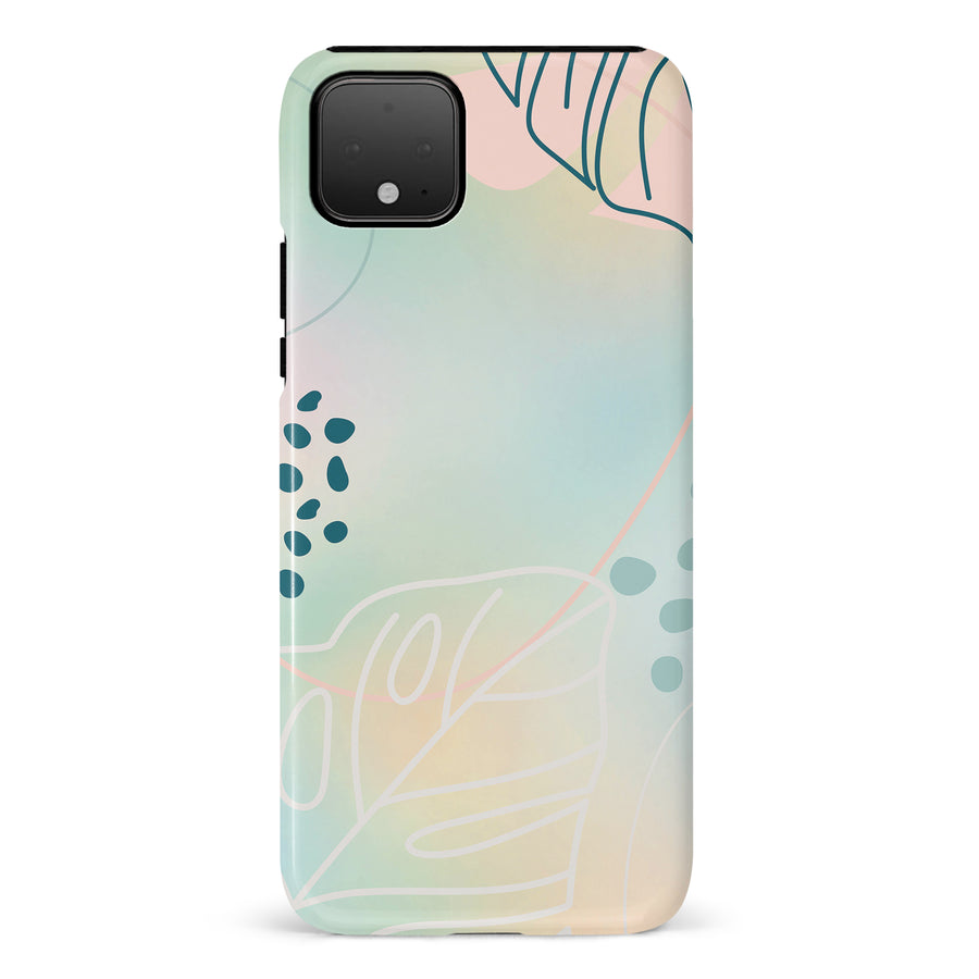 Google Pixel 4 XL Playful Lines Abstract Phone Case