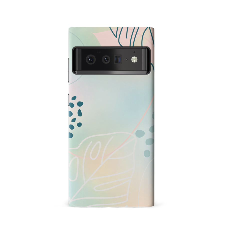 Google Pixel 6 Playful Lines Abstract Phone Case