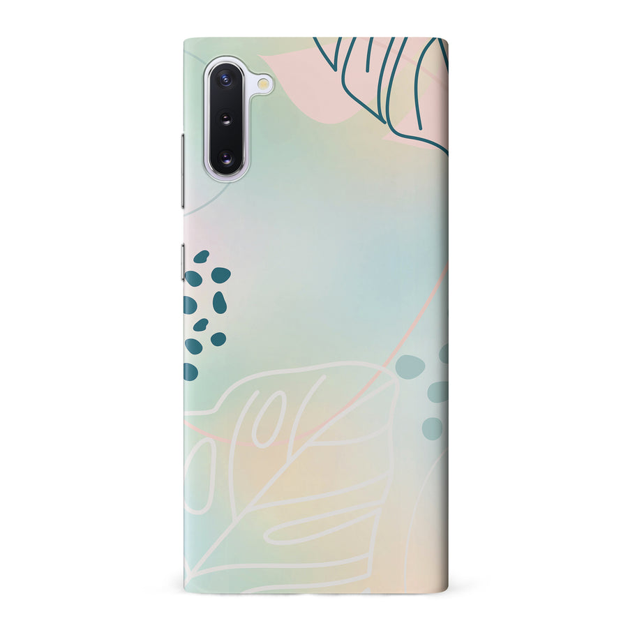Samsung Galaxy Note 10 Playful Lines Abstract Phone Case