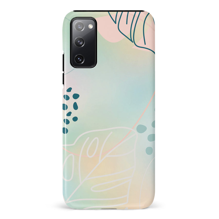 Samsung Galaxy S20 FE Playful Lines Abstract Phone Case