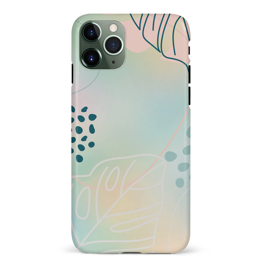 iPhone 11 Pro Playful Lines Abstract Phone Case