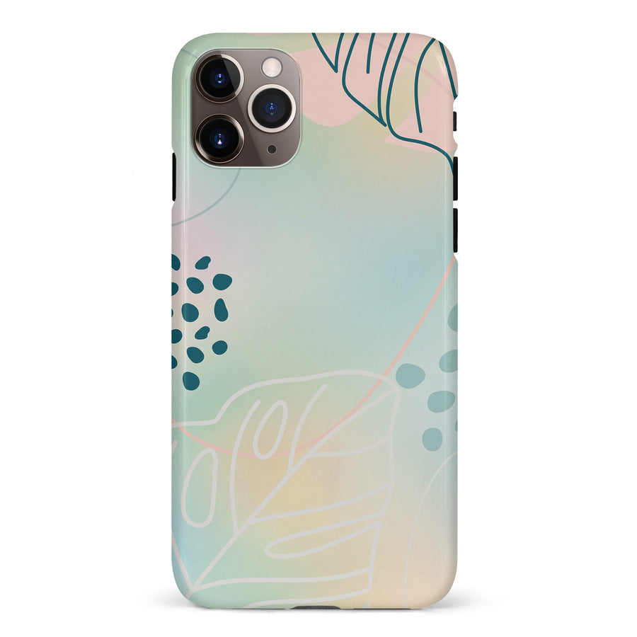 iPhone 11 Pro Max Playful Lines Abstract Phone Case