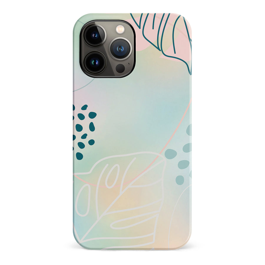 iPhone 13 Pro Max Playful Lines Abstract Phone Case
