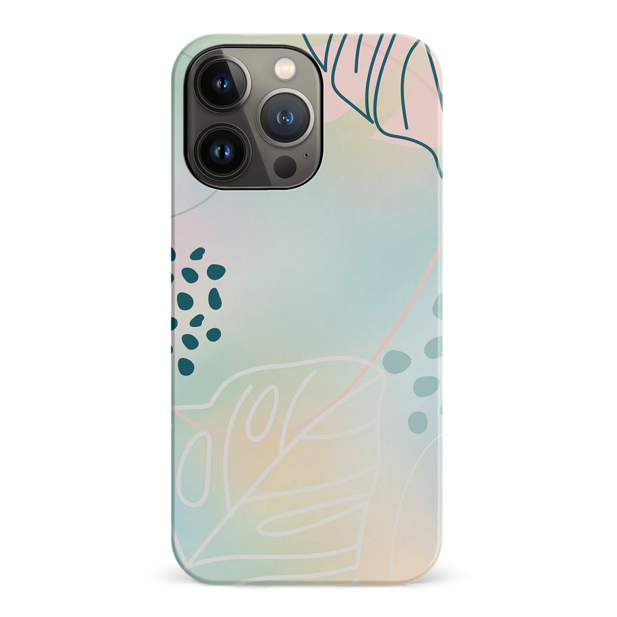 iPhone 14 Pro Playful Lines Abstract Phone Case