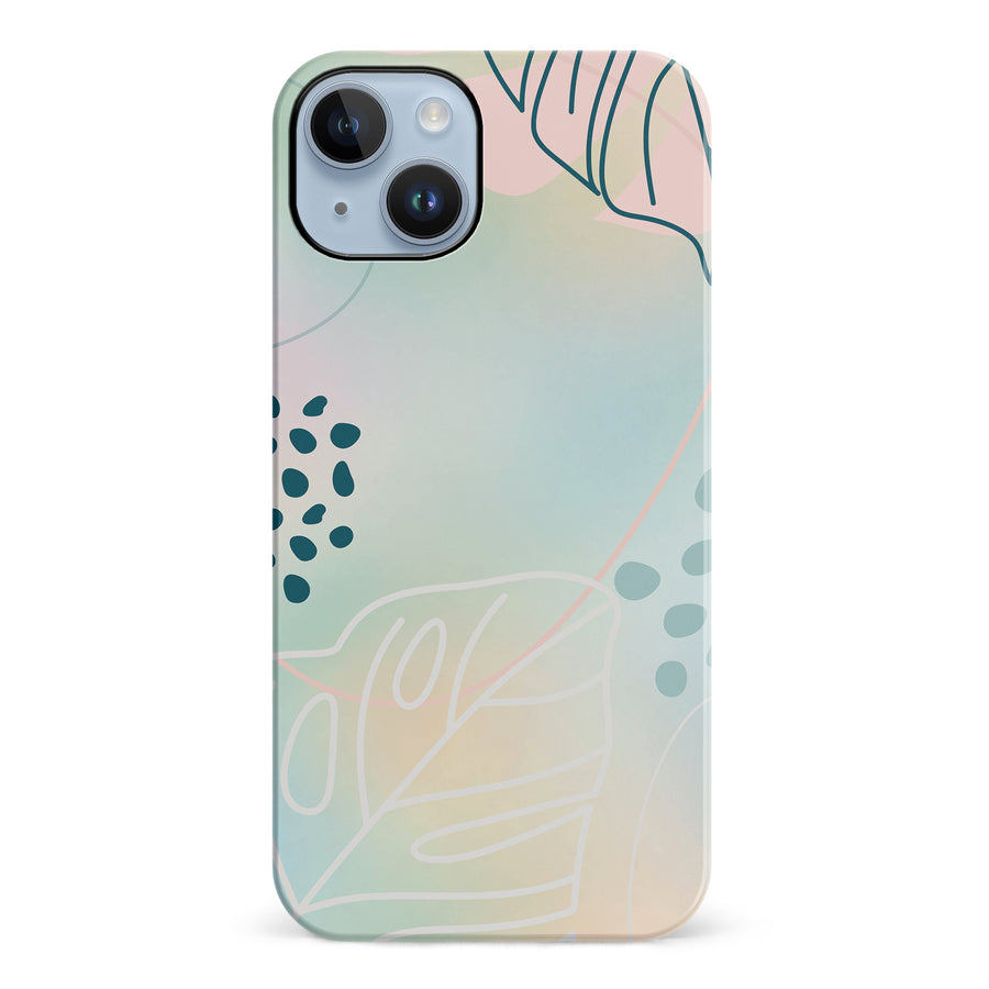 iPhone 14 Plus Playful Lines Abstract Phone Case