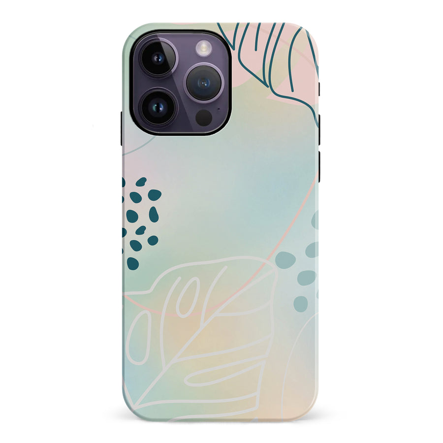 iPhone 14 Pro Max Playful Lines Abstract Phone Case
