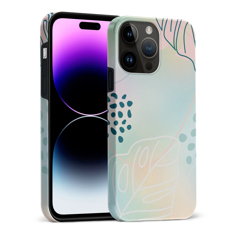 iPhone 15 Pro Max Playful Lines Abstract Phone Case