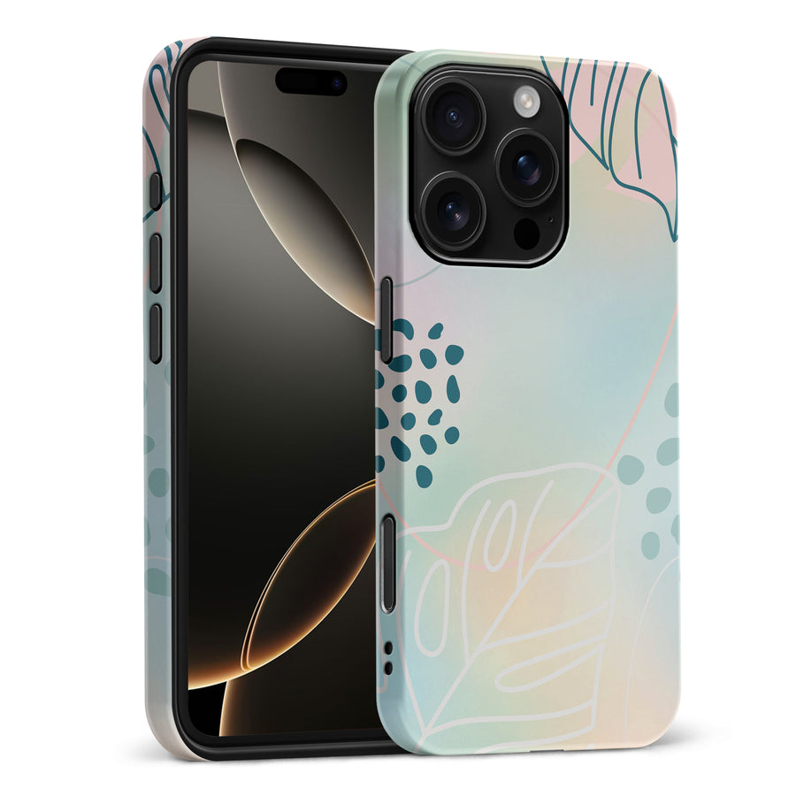 iPhone 16 Pro Max Playful Lines Abstract Phone Case