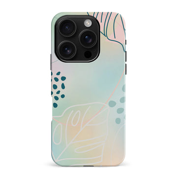 iPhone 16 Pro Max Playful Lines Abstract Phone Case