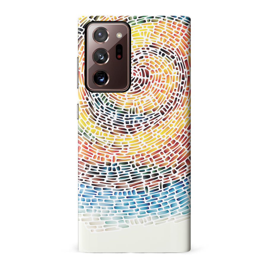 Samsung Galaxy Note 20 Ultra Whirlwind of Color Abstract Phone Case