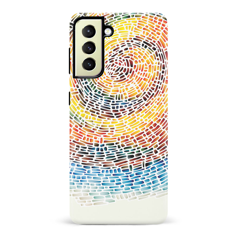 Samsung Galaxy S22 Plus Whirlwind of Color Abstract Phone Case