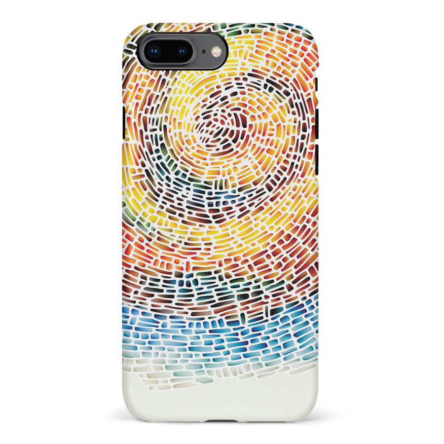 iPhone 8 Plus Whirlwind of Color Abstract Phone Case