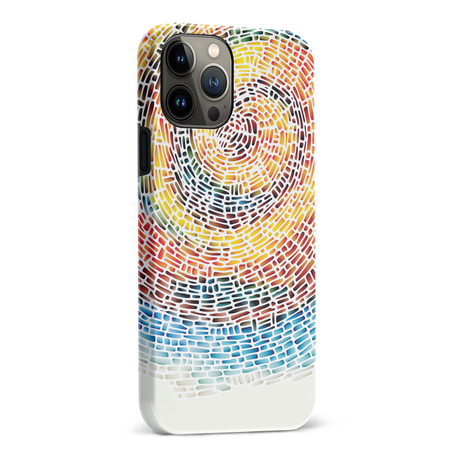 iPhone 13 Pro Max Whirlwind of Color Abstract Phone Case
