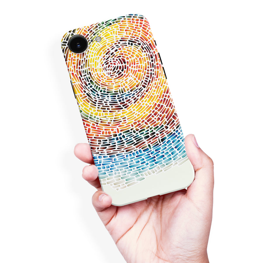Whirlwind of Color Abstract Phone Case