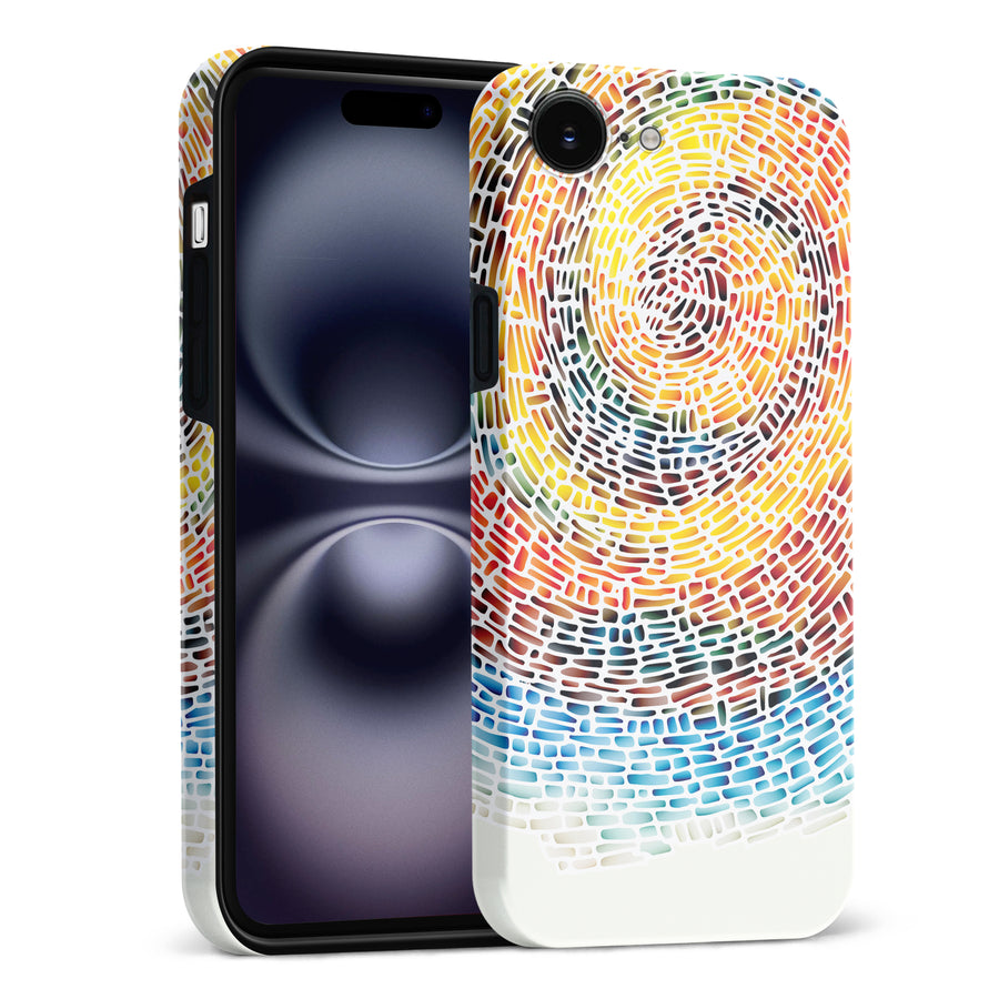 Whirlwind of Color Abstract Phone Case
