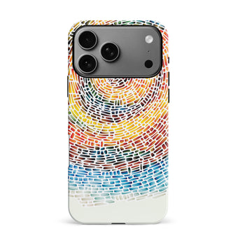 iPhone 17 Pro Max Whirlwind of Color Abstract Phone Case